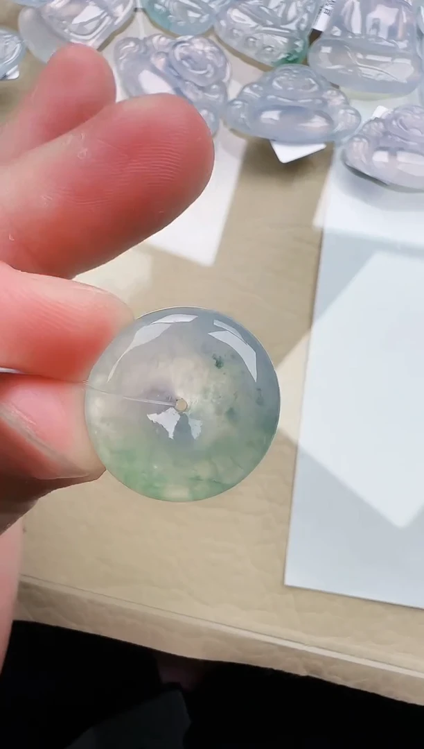 颈饰未镶嵌翡翠缅甸翡翠a货