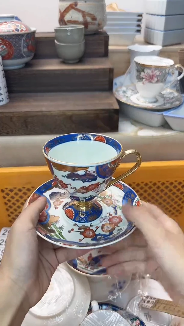 茶杯紫砂云*淘艺中古瓷器全场满18元包邮