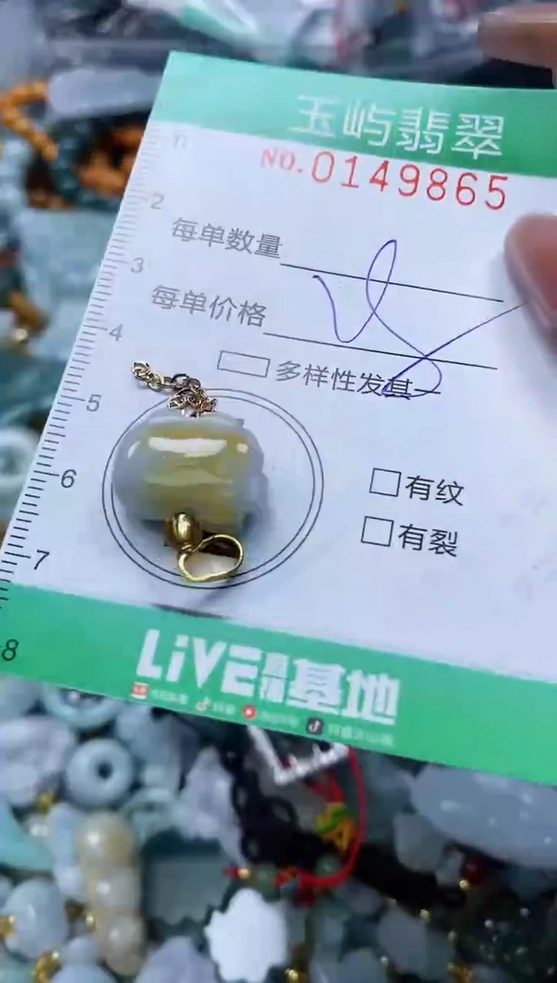 翡翠未镶嵌颈饰闪购0149865