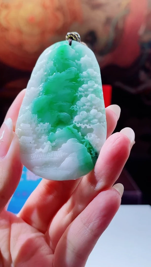 颈饰未镶嵌翡翠翡翠多样性发其一