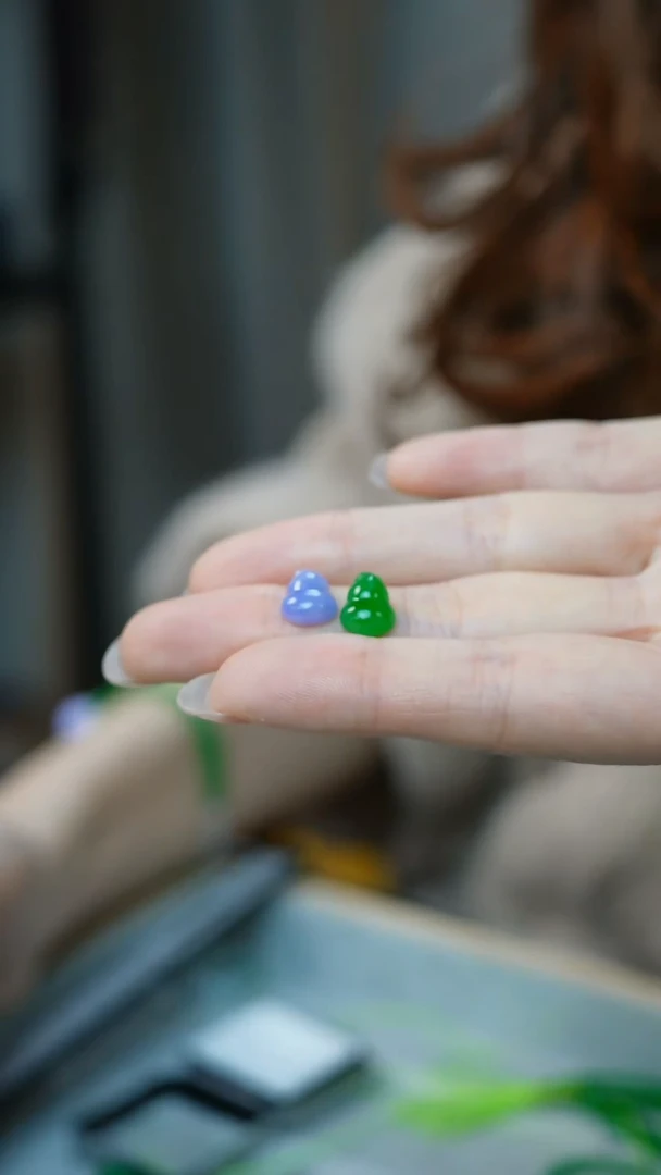 未镶嵌挂件翡翠28-裸石/姿/1