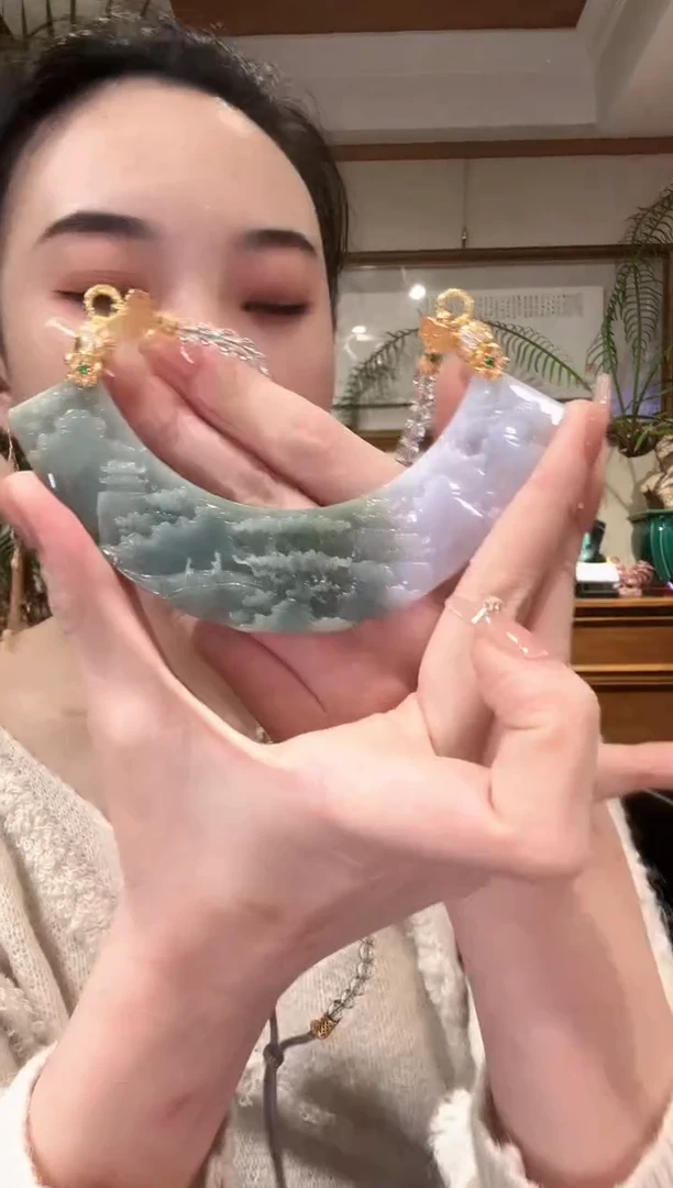 【闪购商品】翡翠颈饰未镶嵌国风