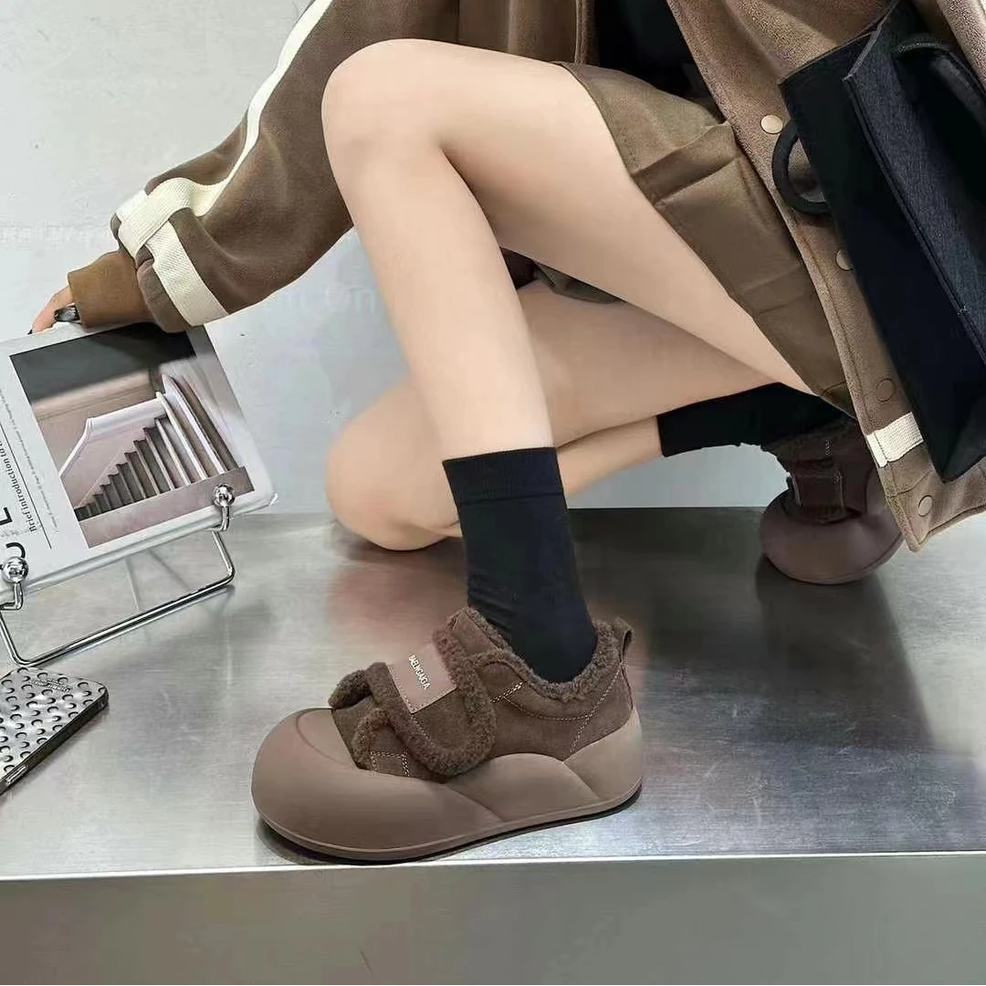 FUJIA STYLE新款气质休闲韩版简约厚底时尚休闲鞋0927