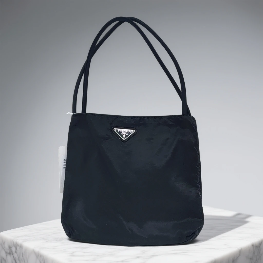 95新 Prada/普拉达  黑色单肩包 1824 3464