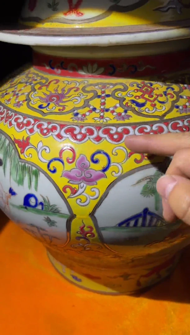 摆件陶景德镇流水46