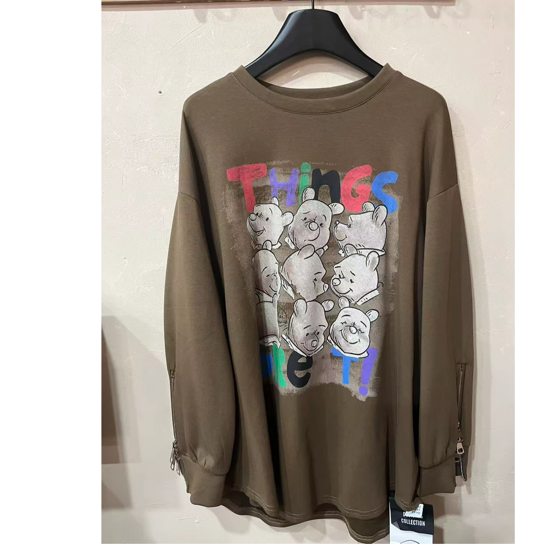 百搭大版时尚女士宽松简约休闲均码圆领T恤