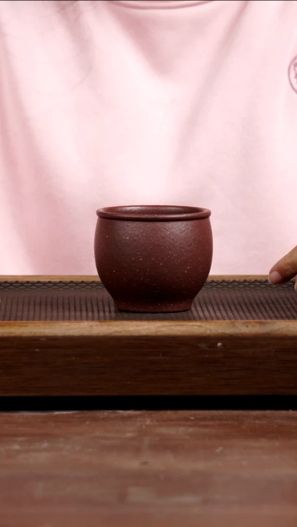 茶壶紫砂紫桃花缸杯250CC