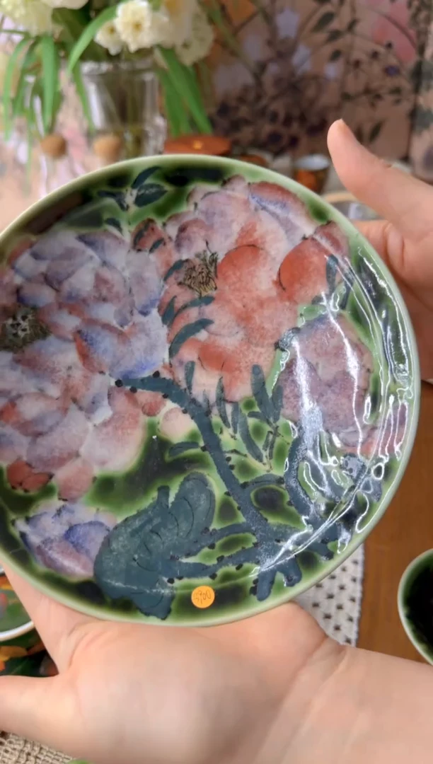 莉**然盘子瓷***************