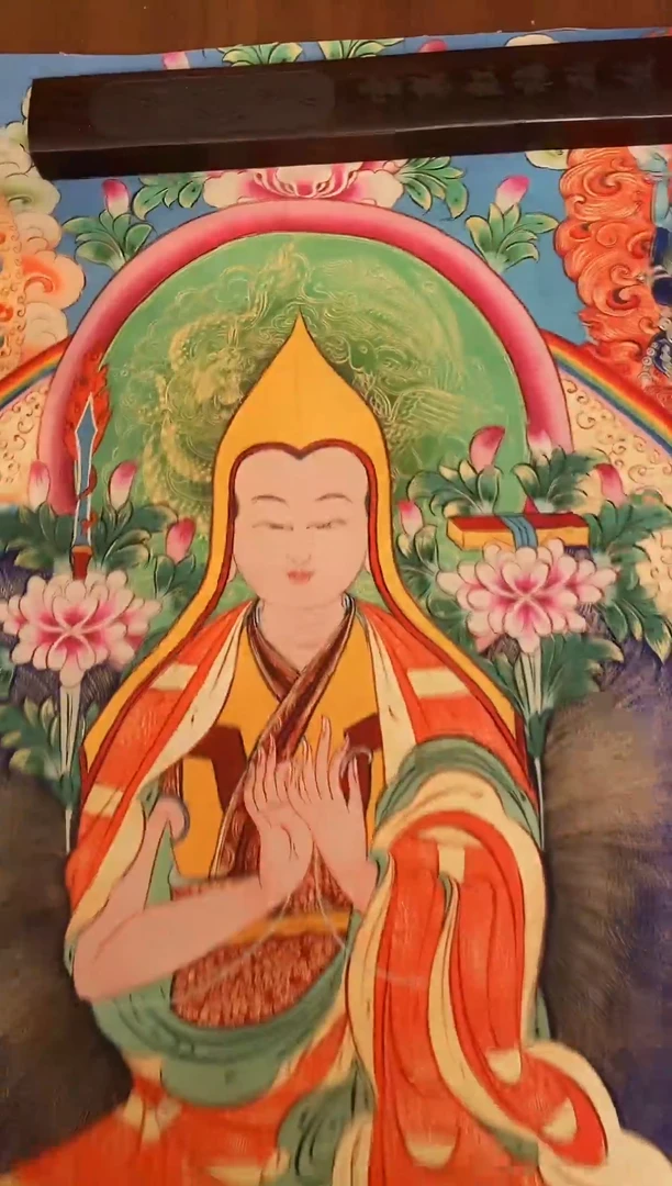 装裱画精美唐卡tk16057