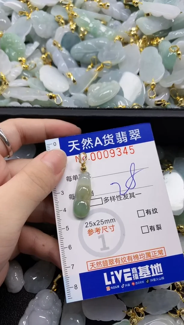 颈饰未镶嵌翡翠天然A货翡翠