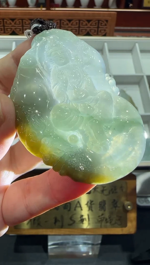 未镶嵌挂件翡翠A货翡翠多样性孤品