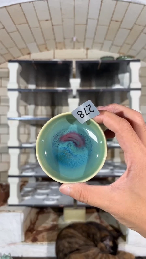杯精品窑变钧瓷茶器