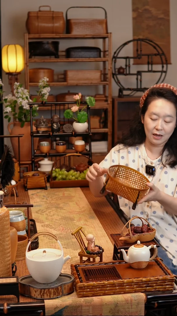 玲珑竹筐两大组合装