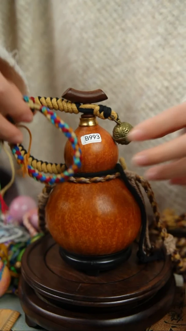 花**龙993号500ml左右非遗大漆酒葫芦