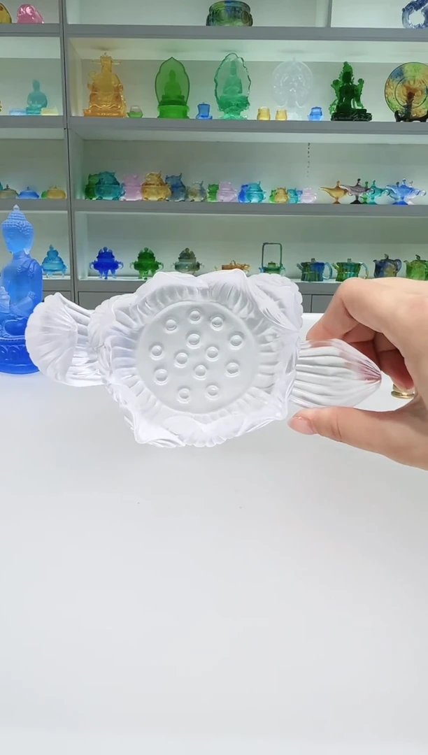 手工艺品琉璃古法琉璃底座