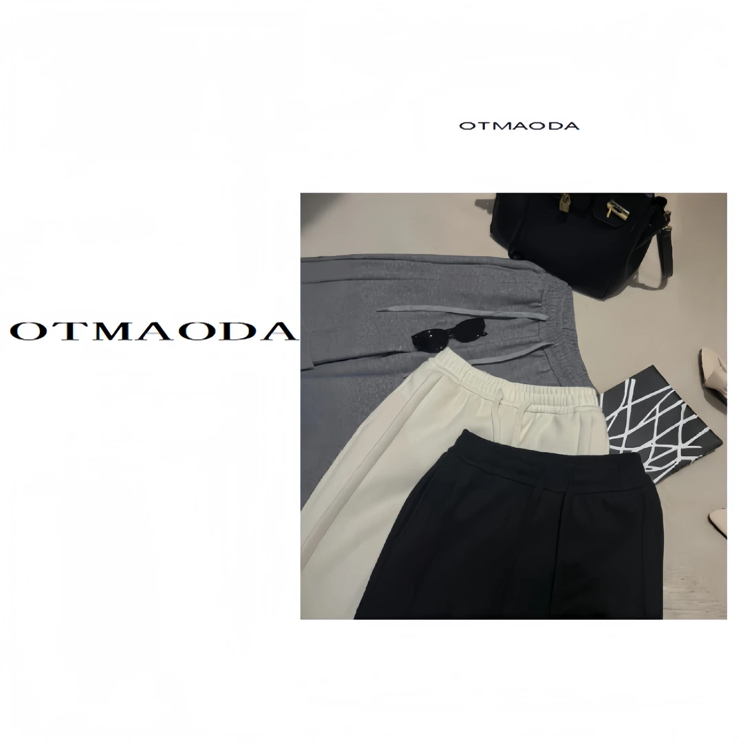 【南瓜定制】羊毛蚕丝2025秋冬阔腿高腰显瘦冬季加绒加厚休闲裤5929