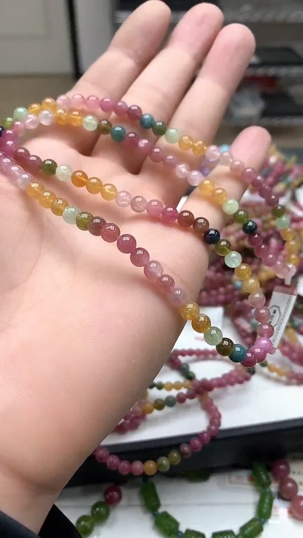 【闪购商品】碧玺手链未镶嵌手链106