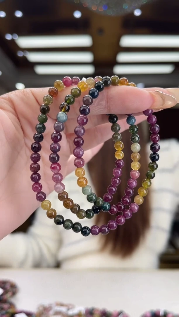 【闪购商品】碧玺/未镶嵌5mm+碧玺多圈8多样性发货