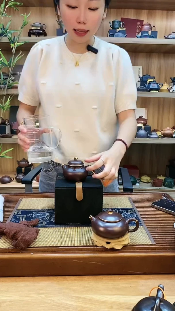 【闪购商品】紫砂茶壶紫朱泥容天