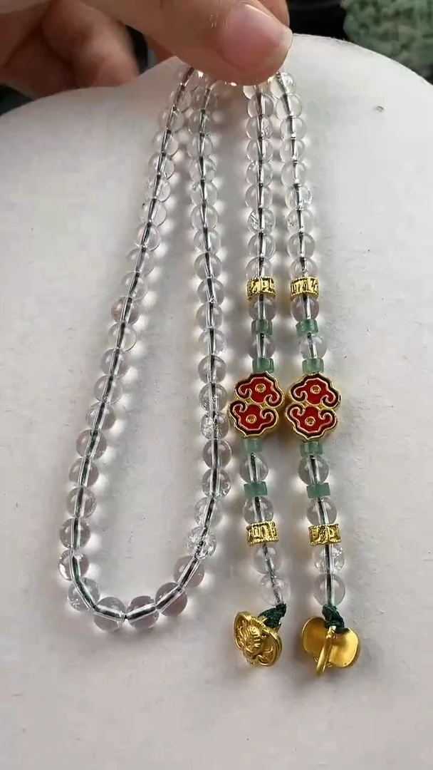 【闪购商品】翡翠颈饰未镶嵌珠珠项链