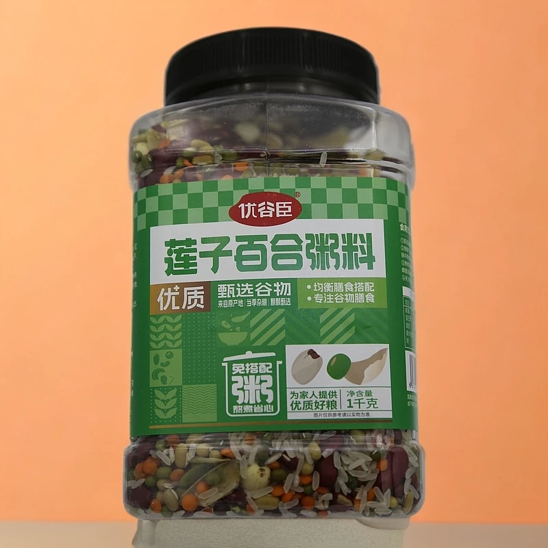 莲子百合粥料 优谷臣甄选好粥料 均衡膳食搭配专注谷物膳食