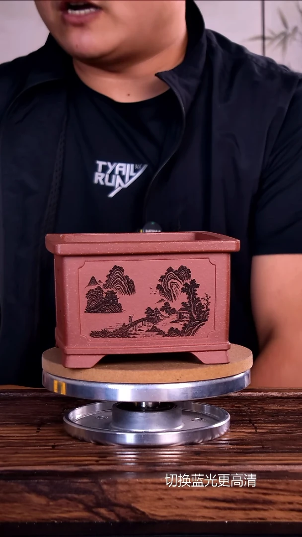 紫砂花盆紫砂花盆内口10-7