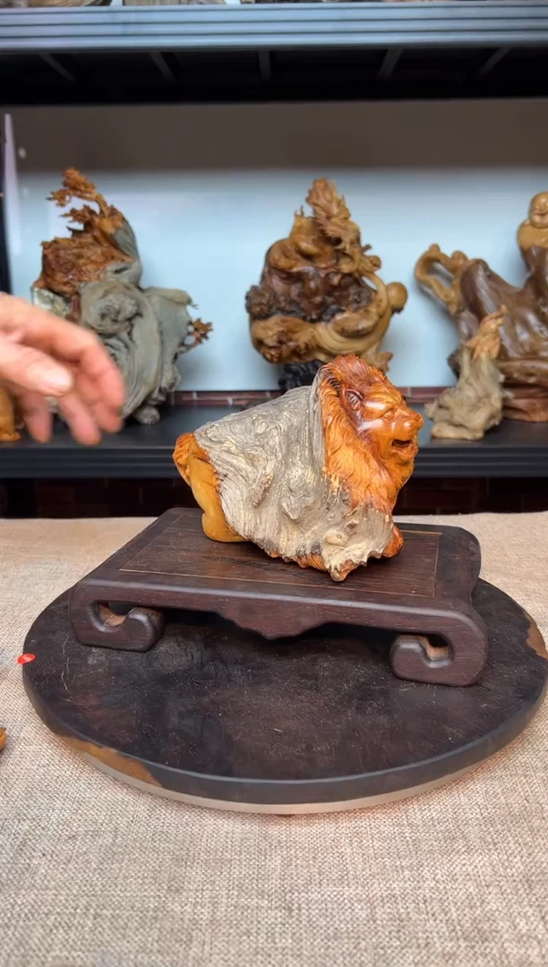 柏木（崖柏）崖柏雕刻件