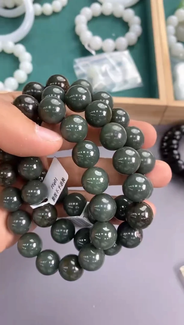 手串未镶嵌和田玉手串卡14拍一发一多样性发货