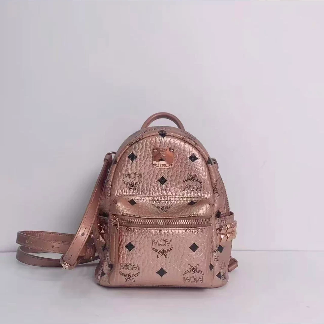 95新 MCM 安洁利严选双肩包/0013249