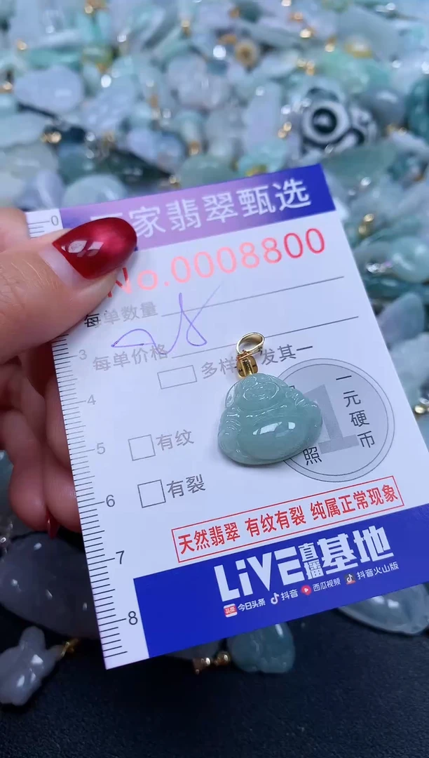 颈饰未镶嵌翡翠8800