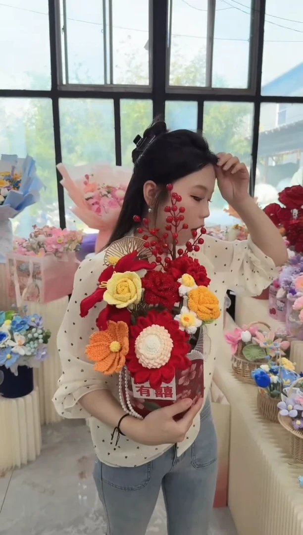 非遗手工定制花束，孤品清仓！！