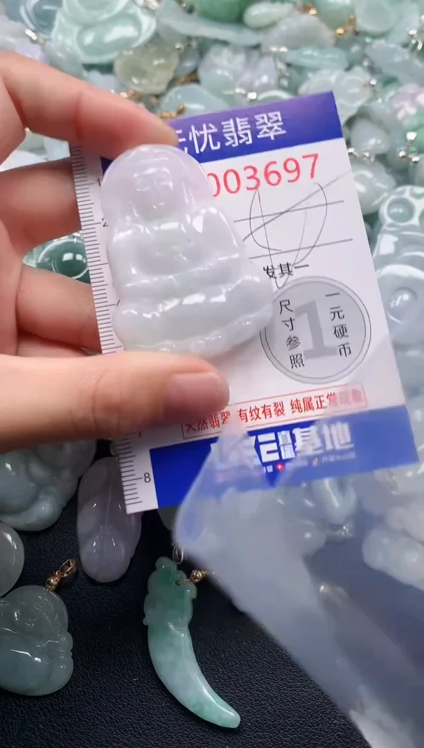 颈饰未镶嵌翡翠3697