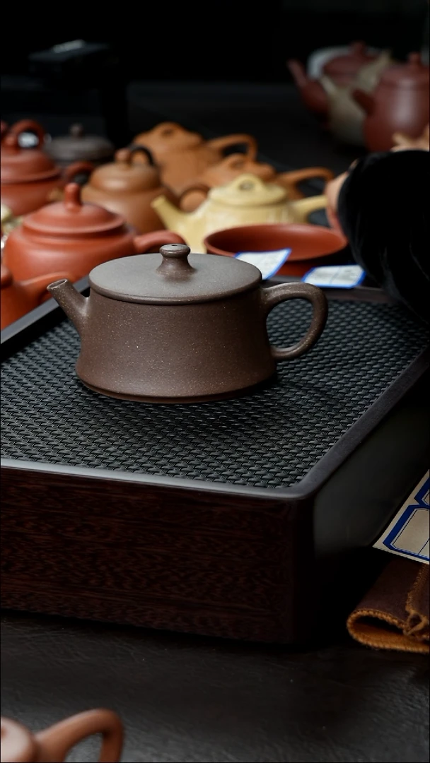 茶壶紫砂云珠青花段22222222222