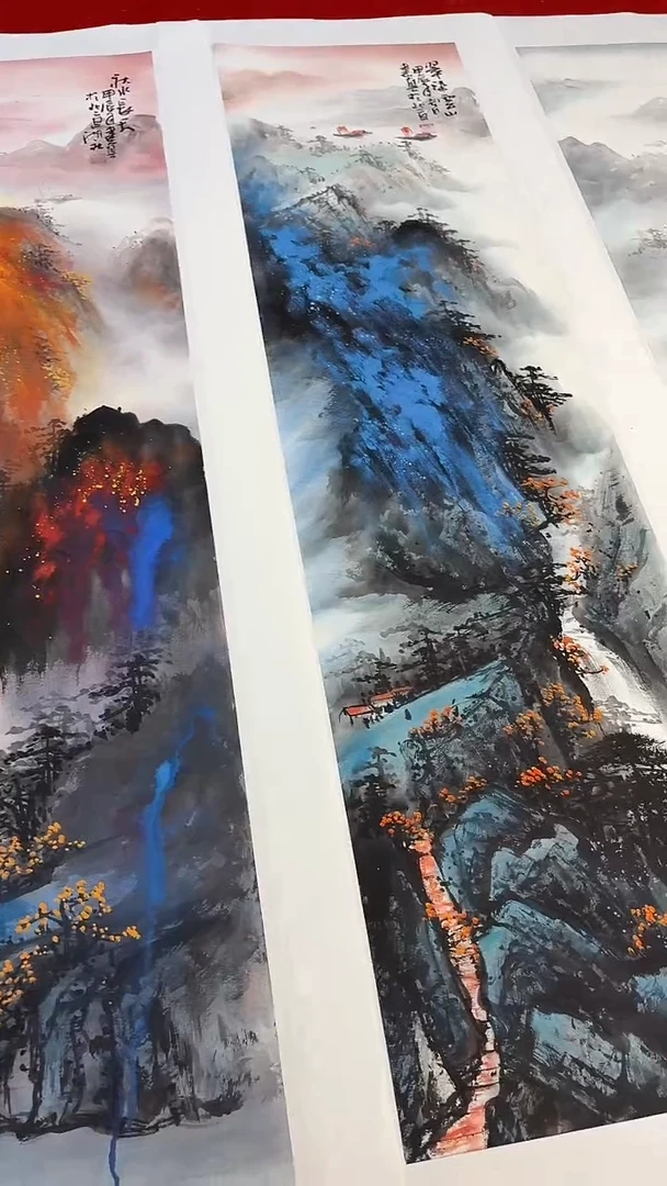 国画周建真老师绘画作品16-28
