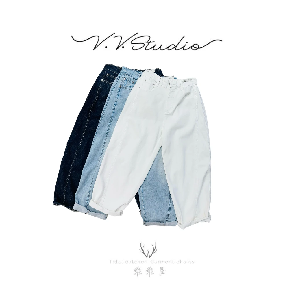 WellSoong•NO退NO换【牛仔老爹裤】