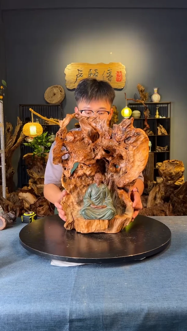 木卢师傅根艺作品（不包含人物摆件）
