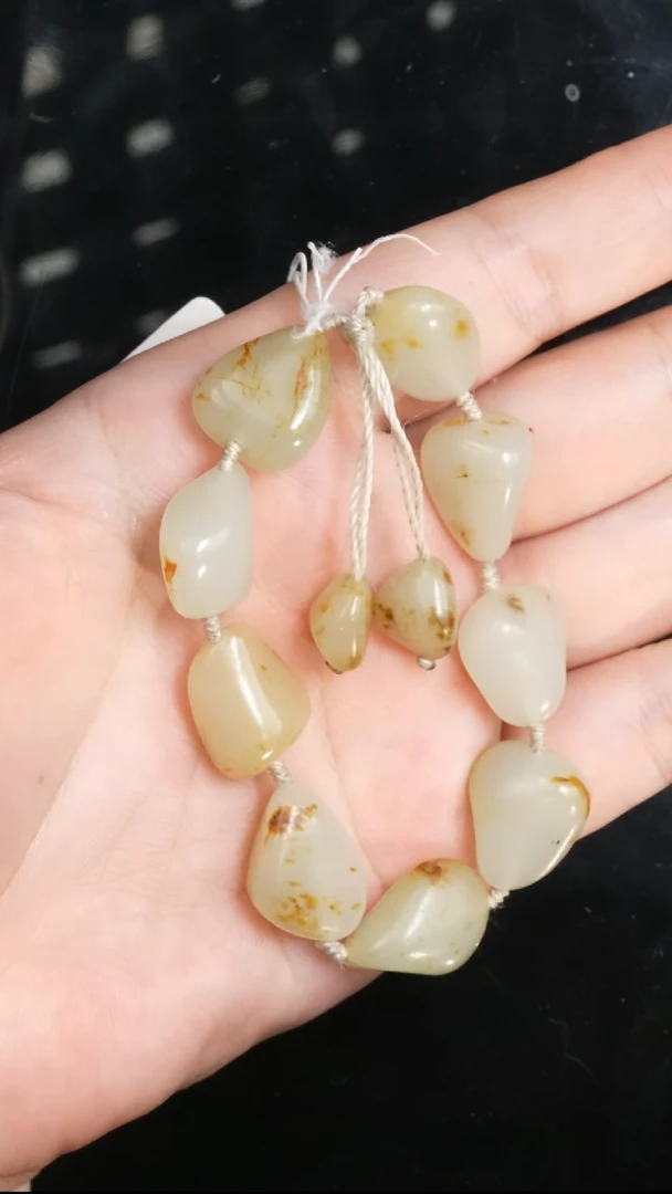 手串未镶嵌和田玉35.9克和田玉原石