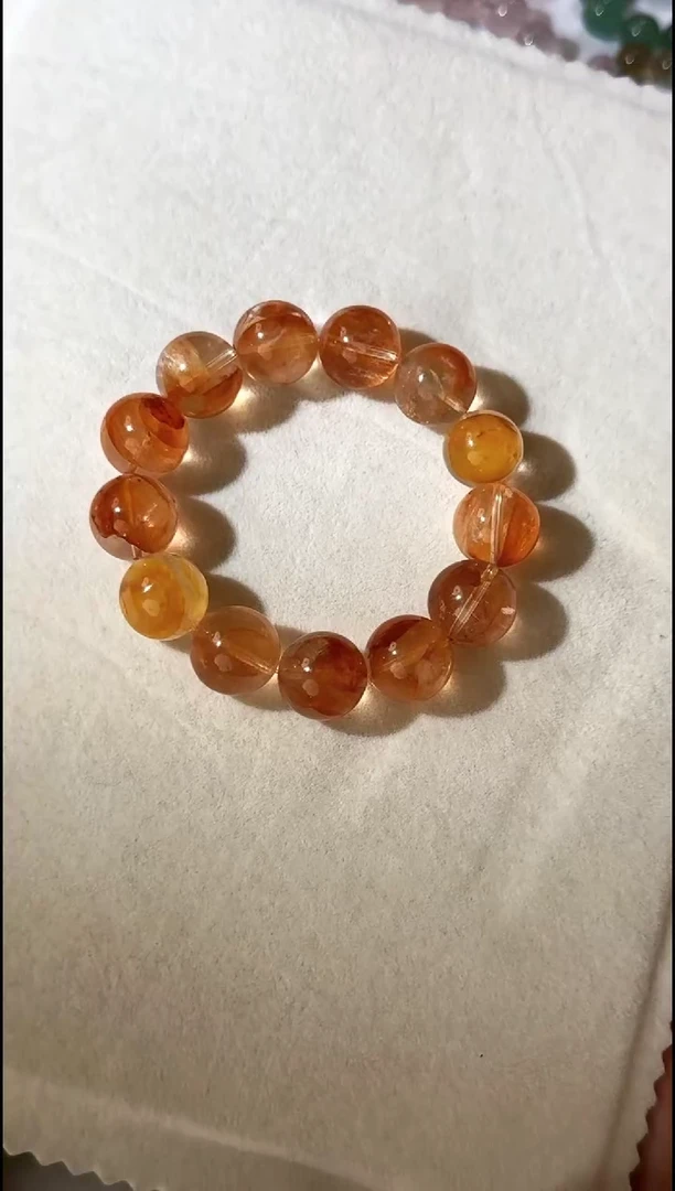 合金手链水晶芬达胶花15+手串