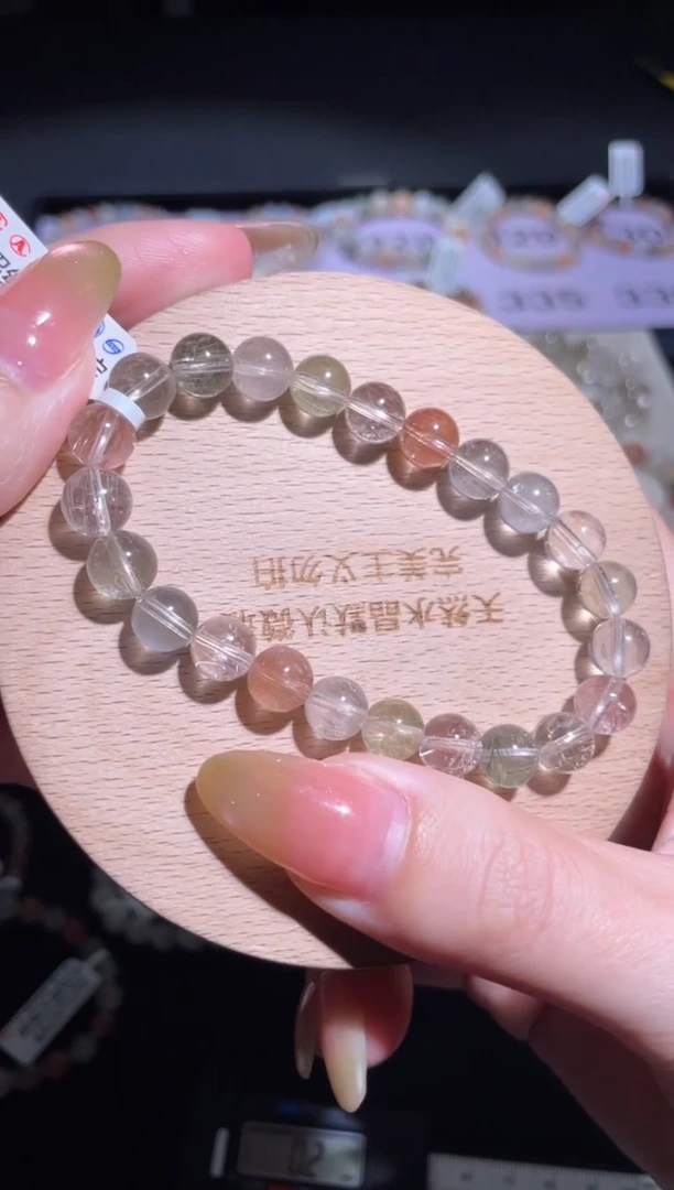 水晶手链未镶嵌335号多样性发货一C 8+