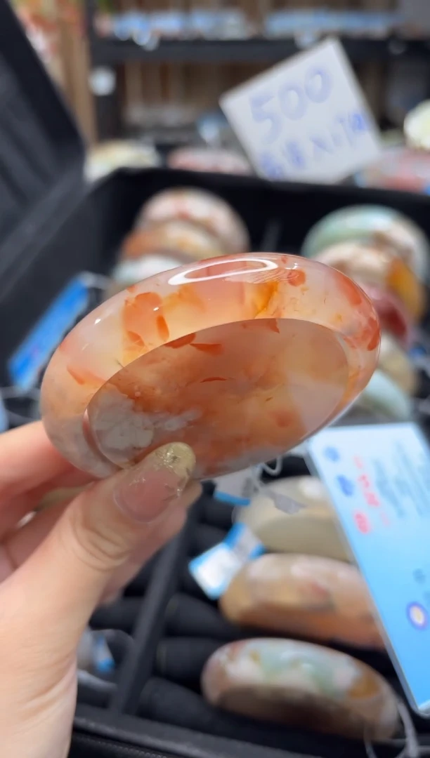 未镶嵌手镯石英质玉C53(58圈赠送镯心)