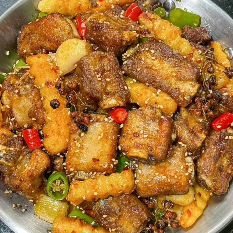 干锅排骨（鲜排约520g）排骨同城配