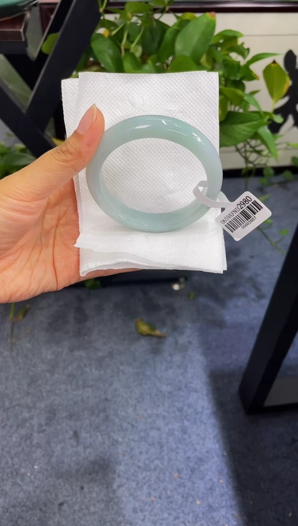 未镶嵌手镯翡翠微*i505-58.6