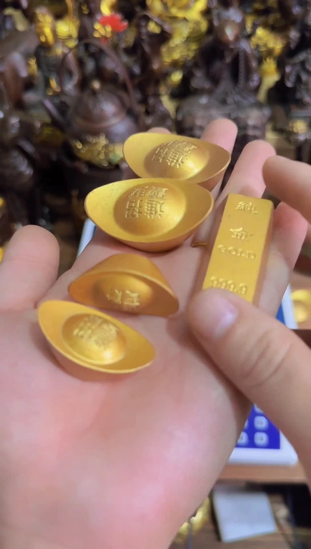 老黄黄铜装饰品摆件