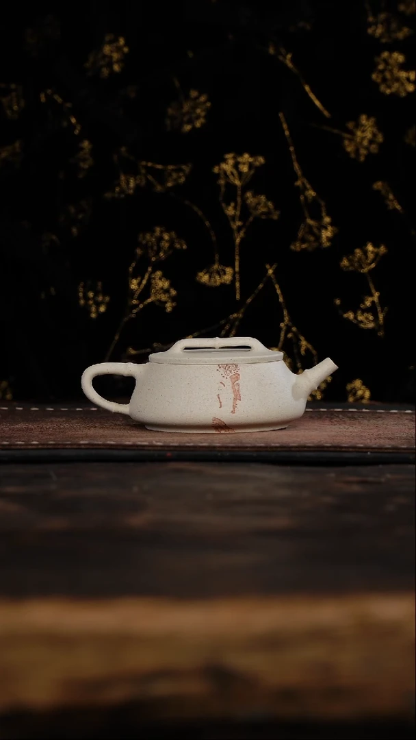 茶杯紫砂非遗茶器-白段竹韵