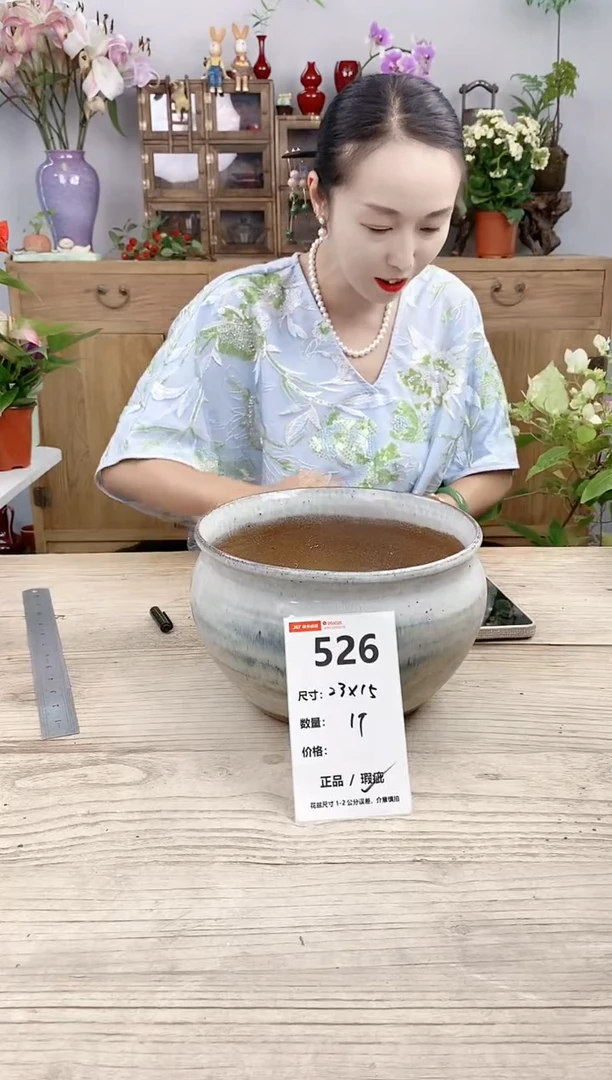 小玩子花盆直播号526