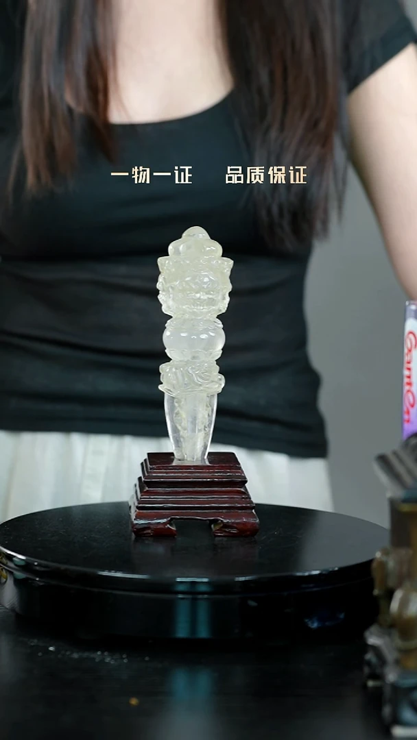 雪*金刚橛摆件一物一证 铜宝艺收藏 精品专场