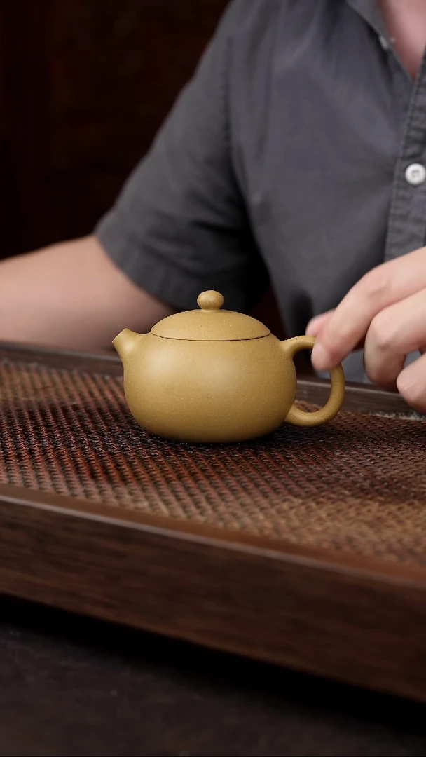 茶壶紫砂黄金段西施