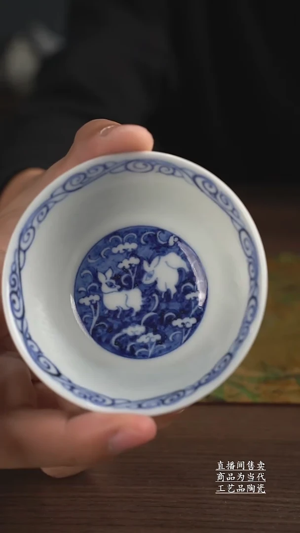 瓷片景德镇手工陶瓷茶具