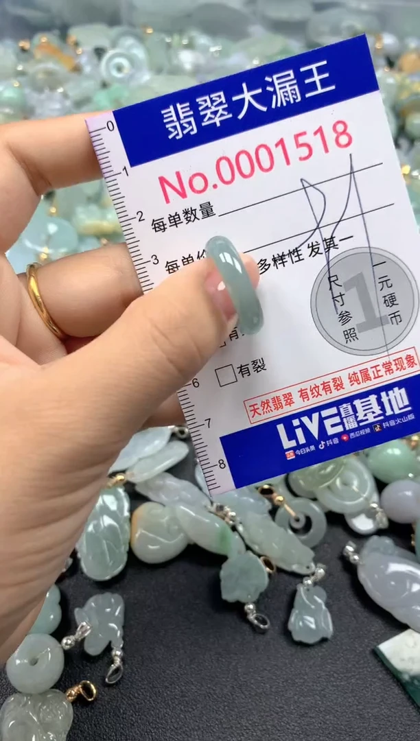 颈饰未镶嵌翡翠1518