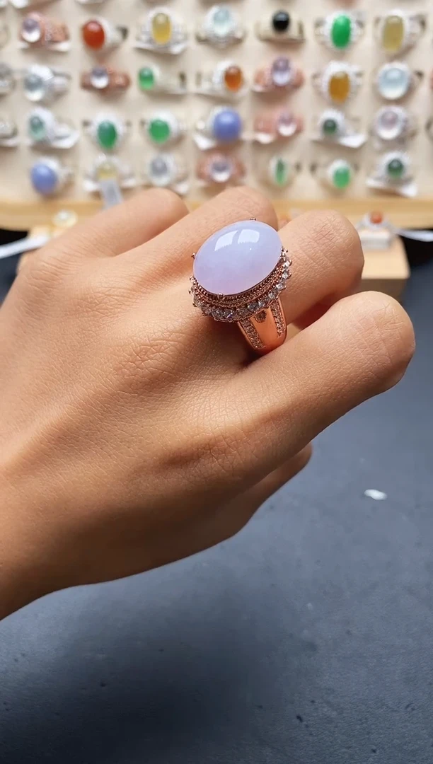 未镶嵌戒指翡翠缅甸天然A货翡翠2 3-2